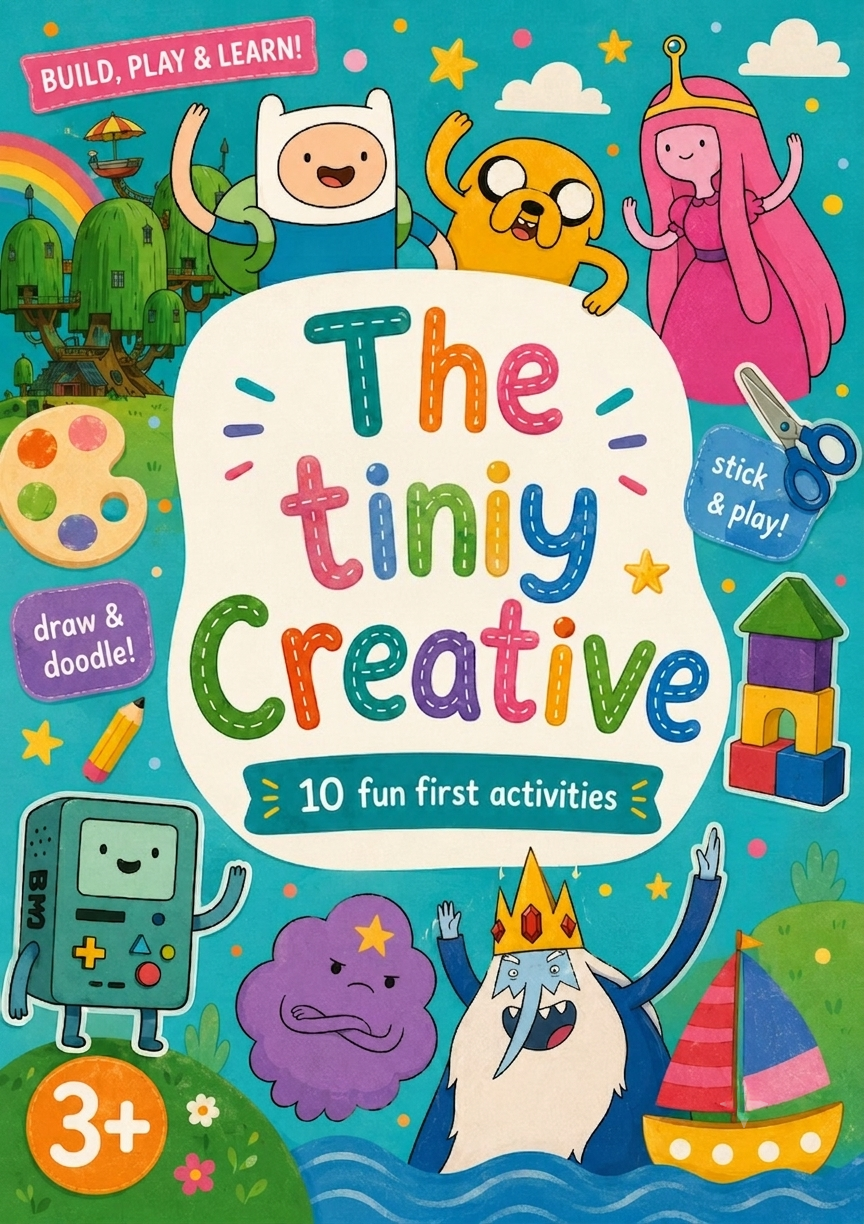 Cartoon Papercraft – Adventure Time Inspired Characters Vol. 1