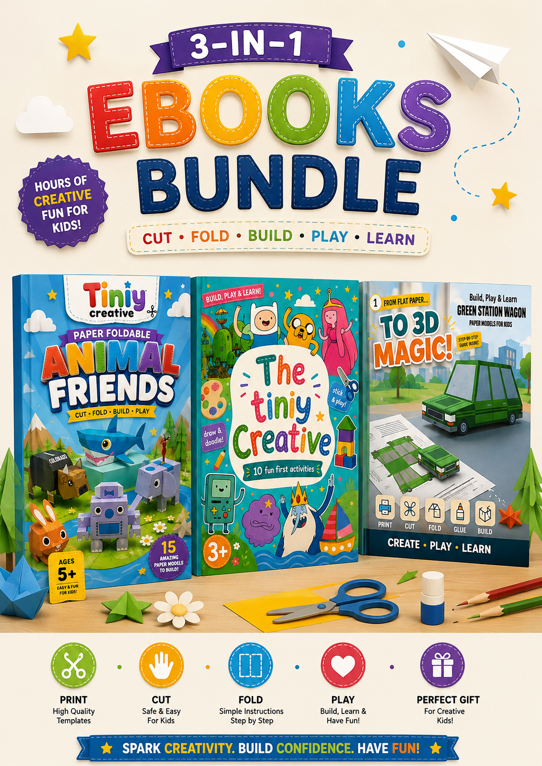 Tiniy Creative 3-in-1 eBook Bundle